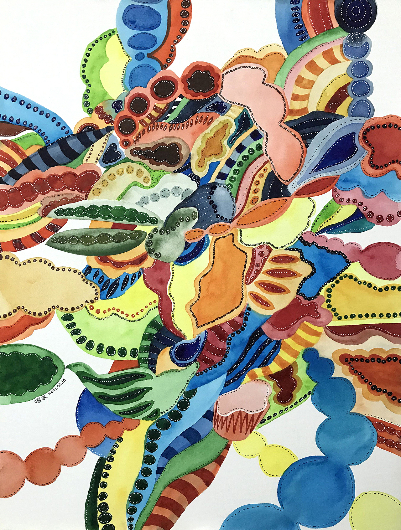 啜泉《The glorious memory of flowers》（图ZMjQ2OTM4NzAw） - 绘画 - 站酷设计师啜泉原创素材 - 站酷ZCOOL