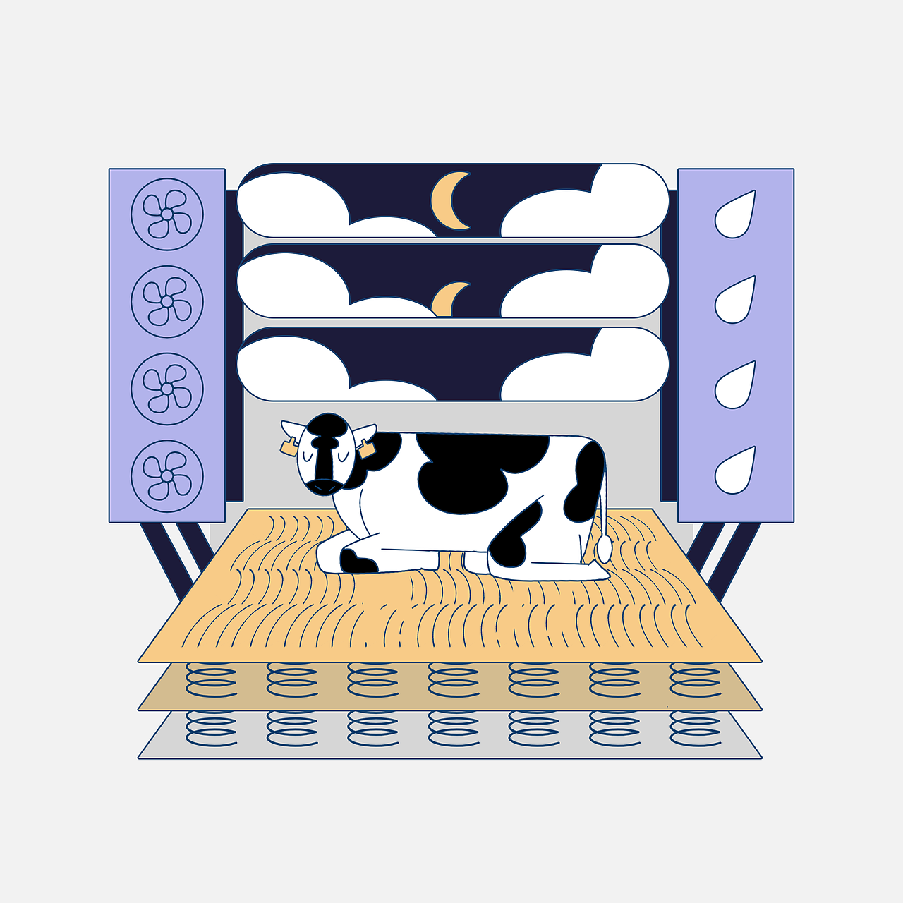 优诺牛奶 X 丁香医生 公众号插画（图ZMjcwMDQyMTUy） - 商业插画 - 站酷设计师GooooooJ原创素材 - 站酷ZCOOL