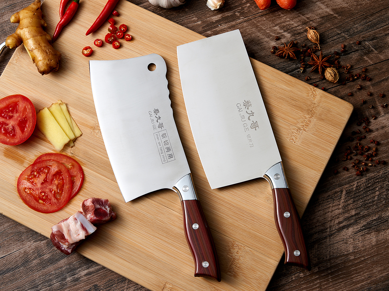 菜刀-厨房用品拍摄（图ZMjkxMDI1NzY4） - 产品摄影 - 站酷设计师视觉传达摄影原创素材 - 站酷ZCOOL