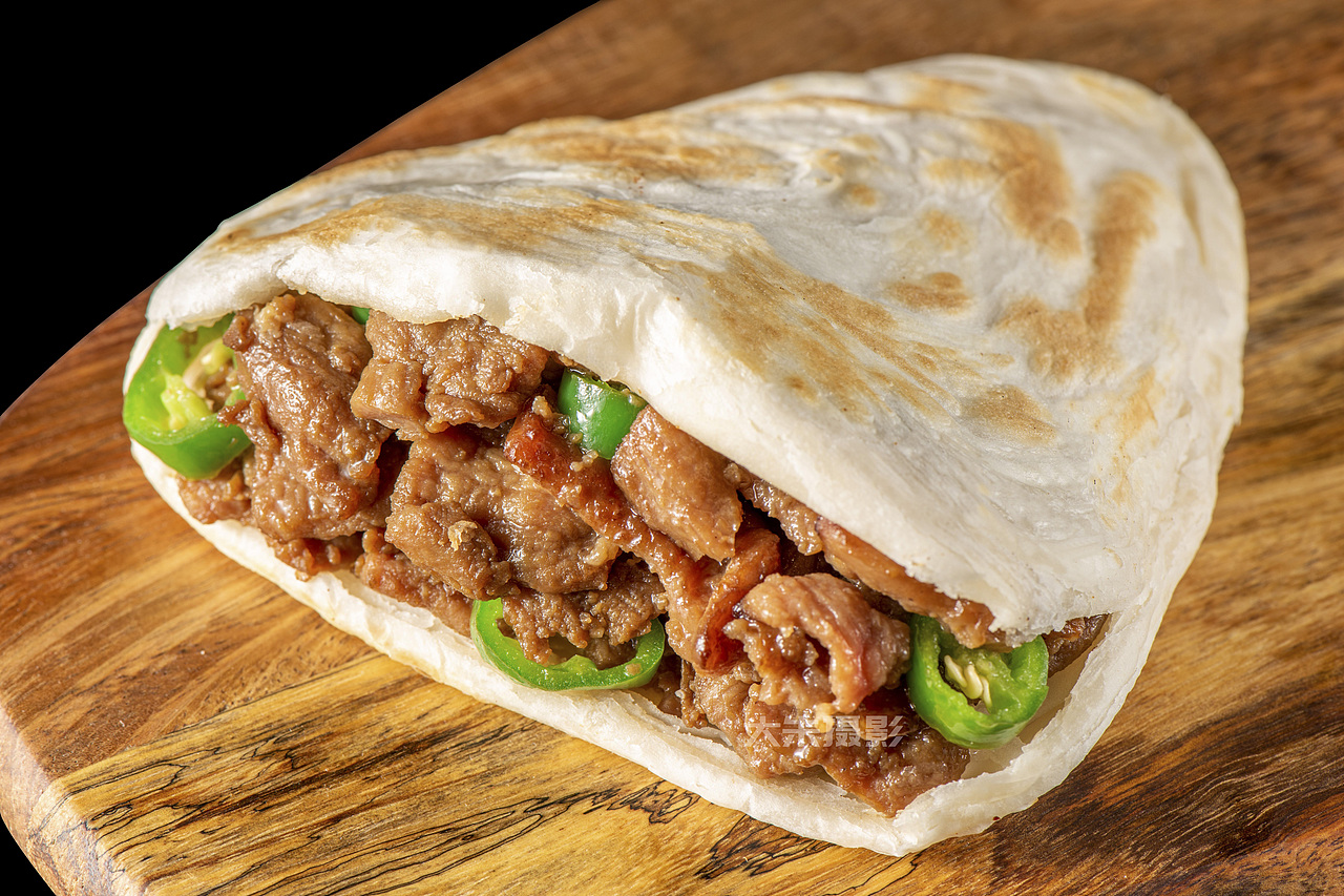 超级肉夹馍拍摄