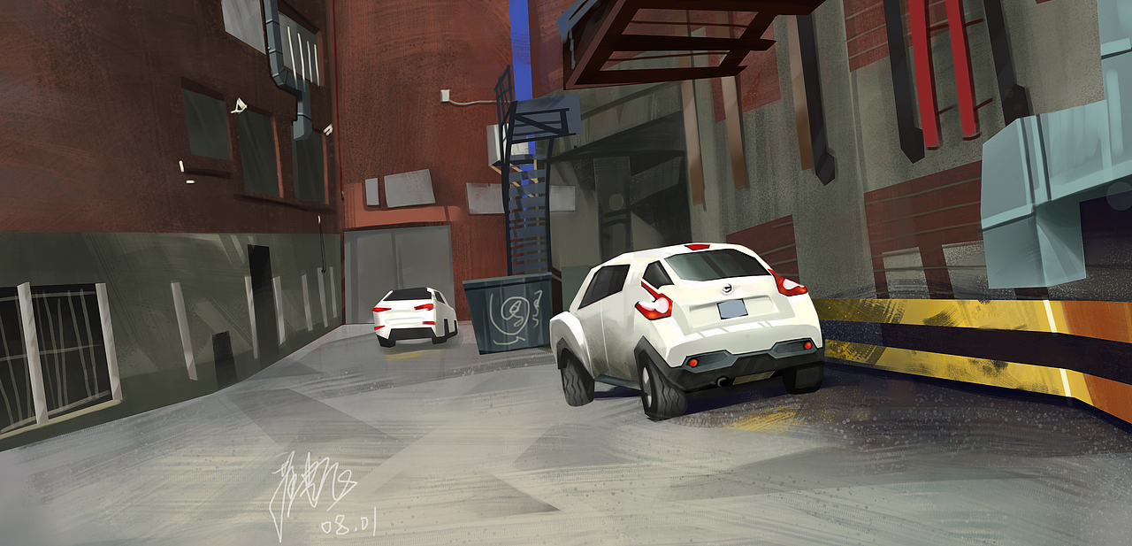 写实场景（图ZNTc2ODc5NDg=） - 创作习作 - 站酷设计师黄花和尚原创素材 - 站酷ZCOOL