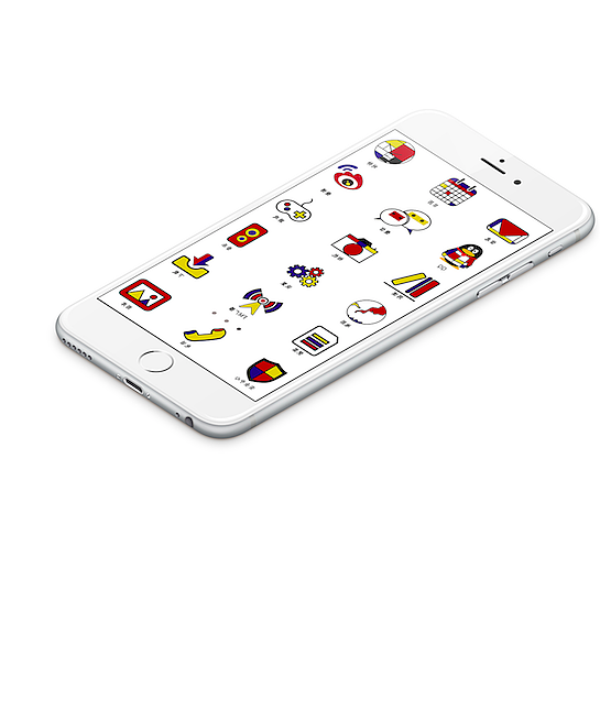 受蒙德里安启发设计的icon（图ZNzU5NjU4ODQ=） - 图标 - 站酷设计师LQRlqr原创素材 - 站酷ZCOOL