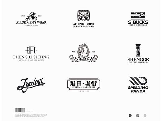 复古风格logo合集 