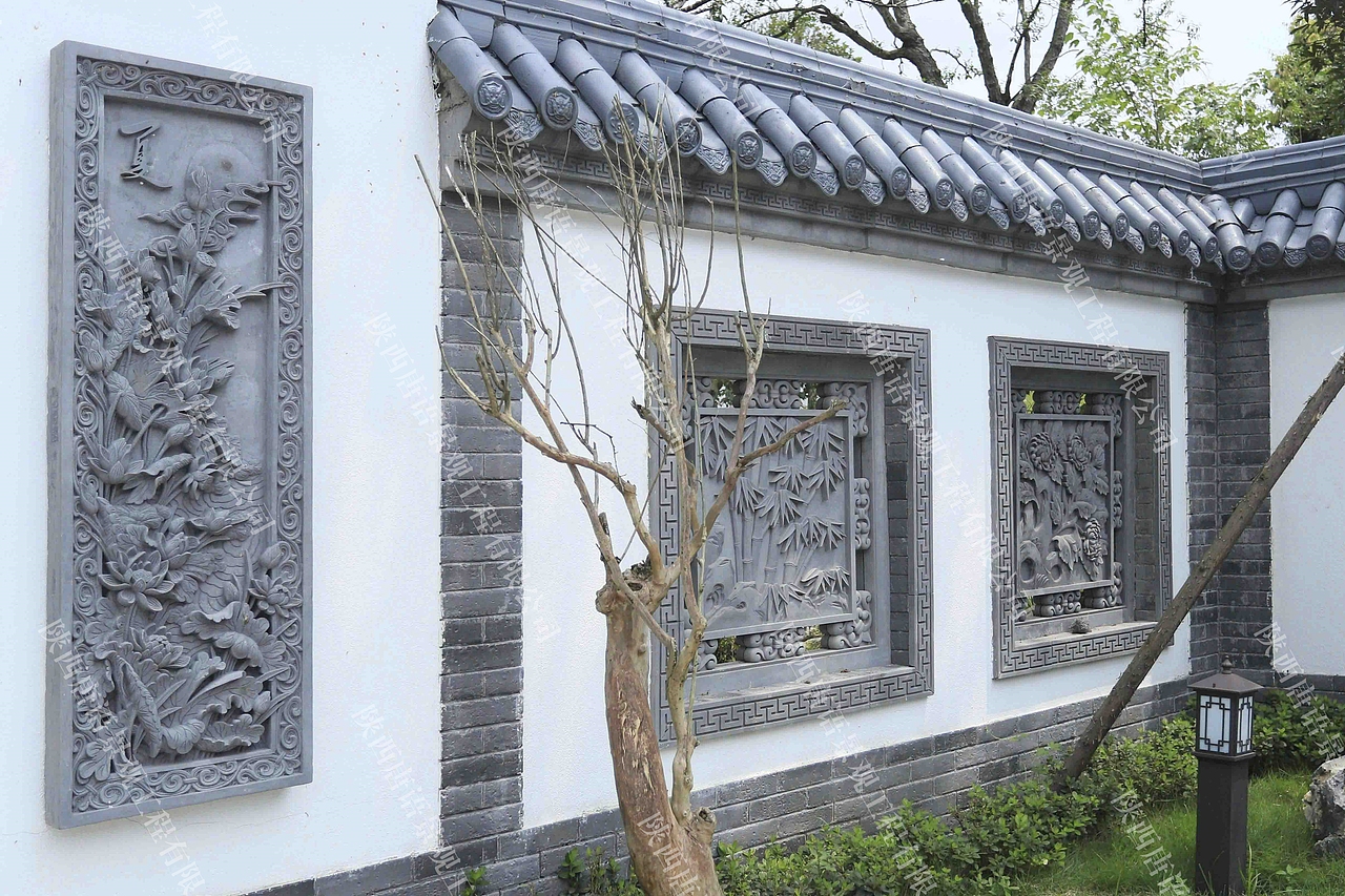 园林景观新中式院落别墅设计