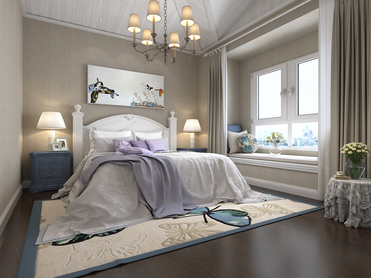 西班牙简约卧室