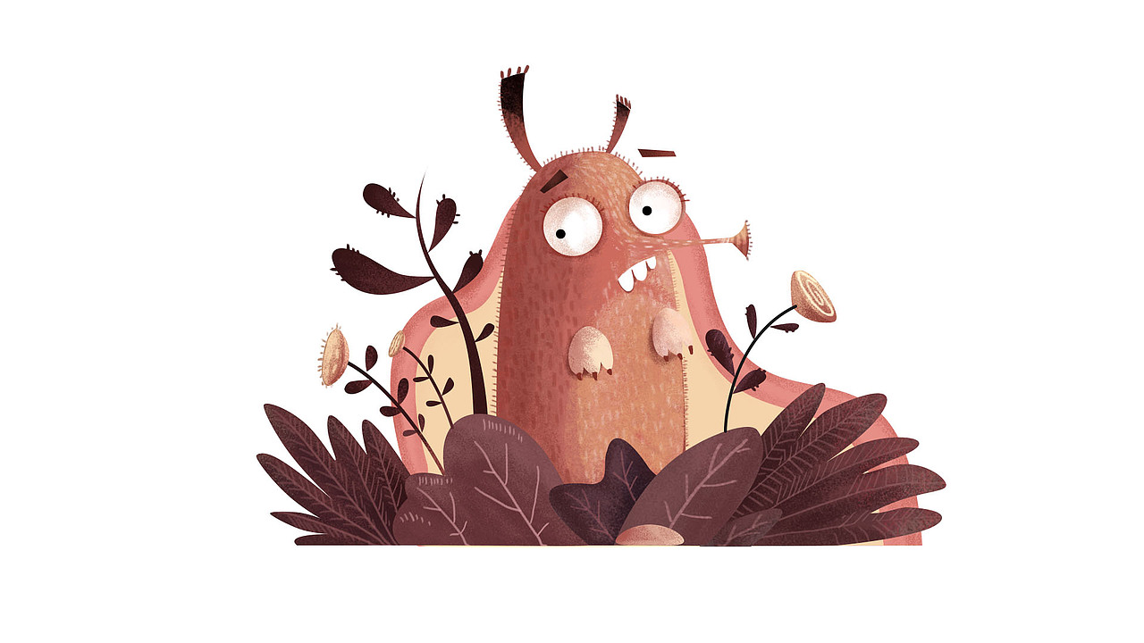 小怪兽（图ZODg0OTMxMjA=） - 艺术插画 - 站酷设计师你看起来超好吃原创素材 - 站酷ZCOOL