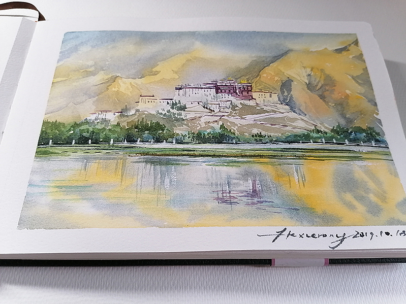 水彩风景（图ZMjE1NTkxMDg0） - 绘画 - 站酷设计师画画的萌兔子原创素材 - 站酷ZCOOL