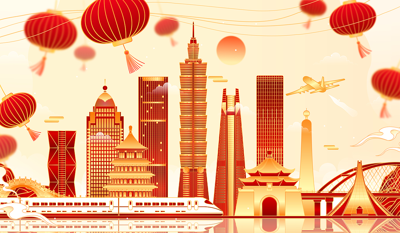 中国台湾建筑群矢量插画（图ZMzExNTIwMzg0） - 商业插画 - 站酷设计师晚风在画画原创素材 - 站酷ZCOOL