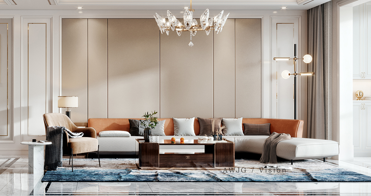 现代北欧轻奢家装合集