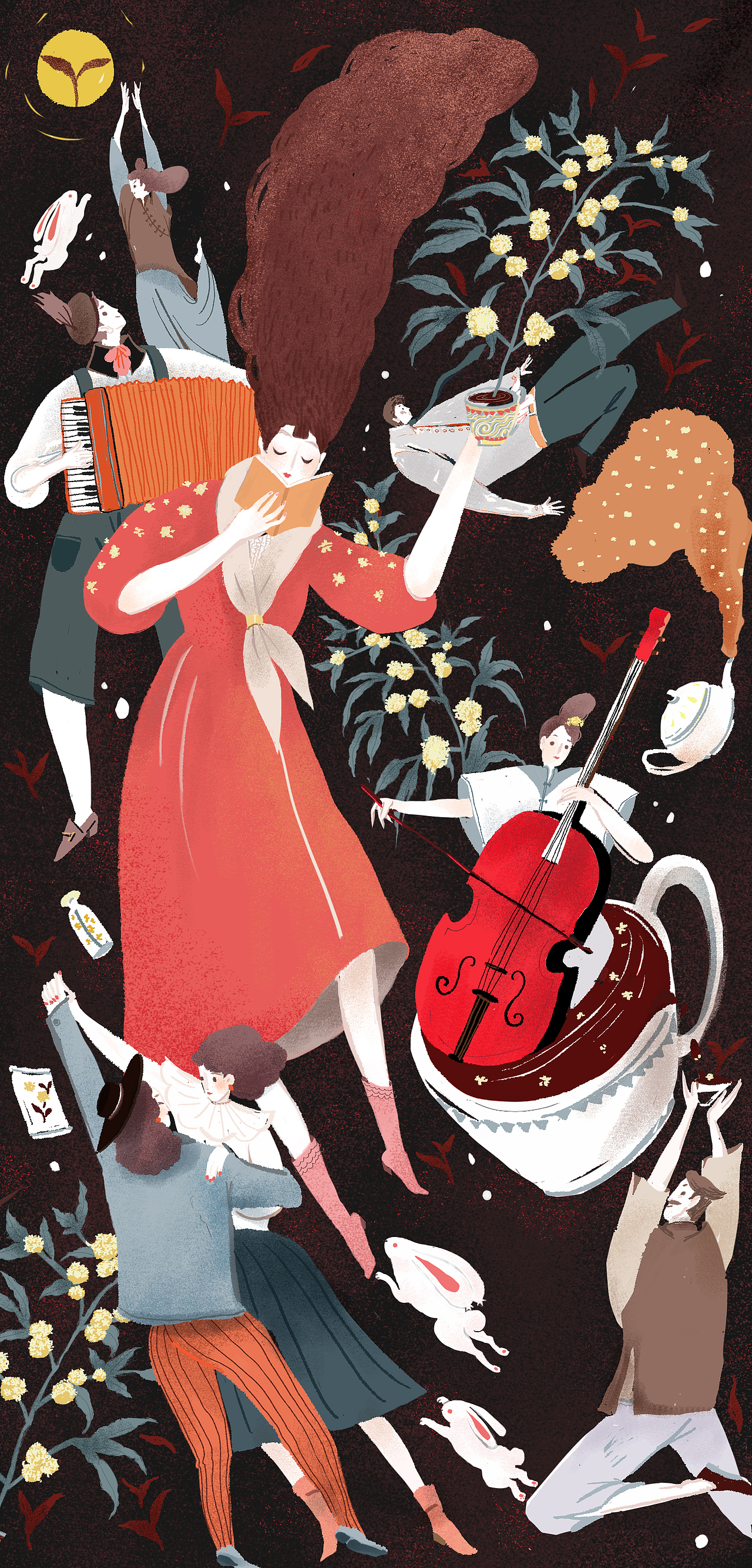 遇见好茶与韵画----“与自己对话”包装设计（图ZNzA5NDg0OTI=） - 包装 - 站酷设计师叶露盈原创素材 - 站酷ZCOOL