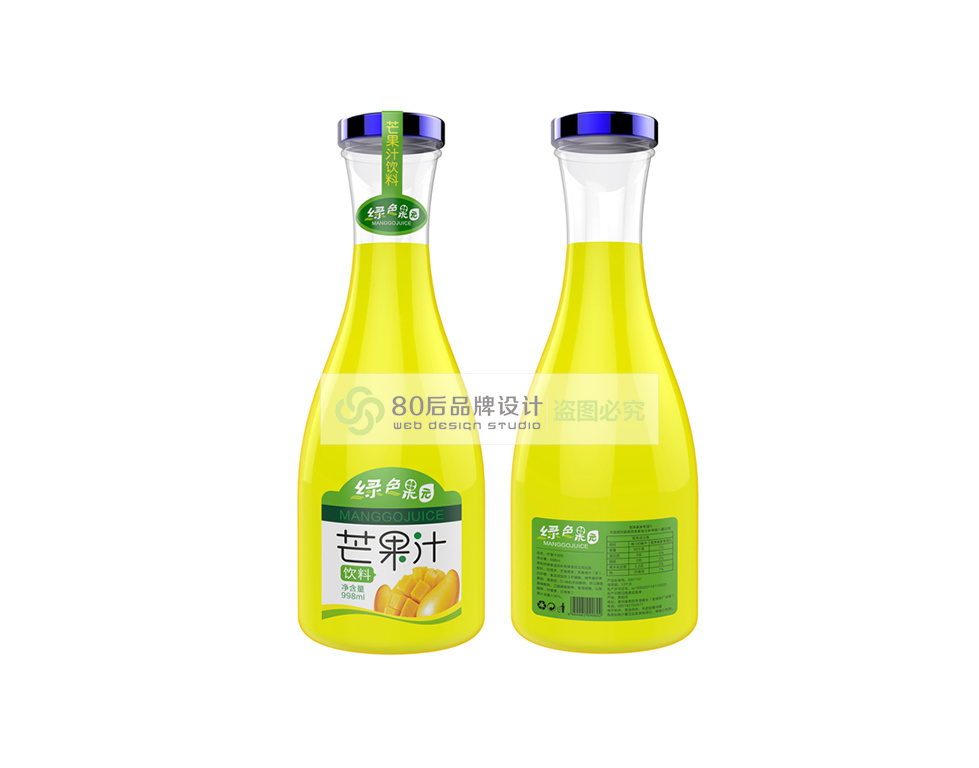 芒果汁包装|平面|包装|80后品牌设计 - 原创作品