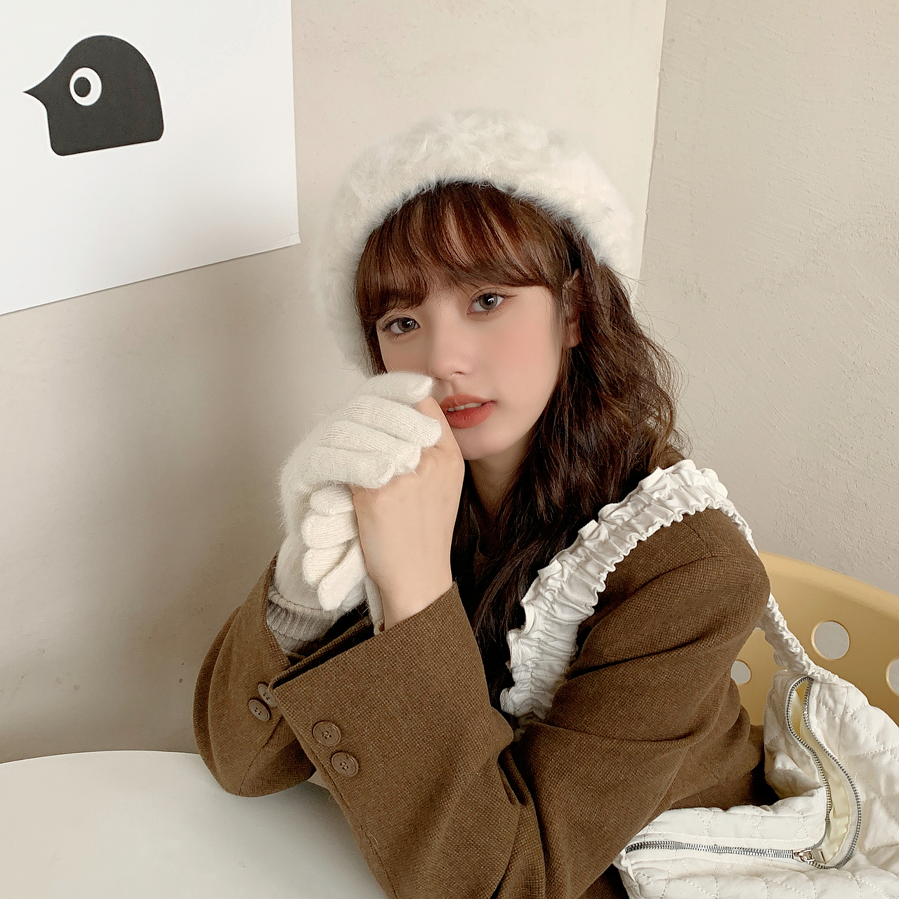 HUXIU商业摄影|甜美可爱少女帽子拍摄|电商