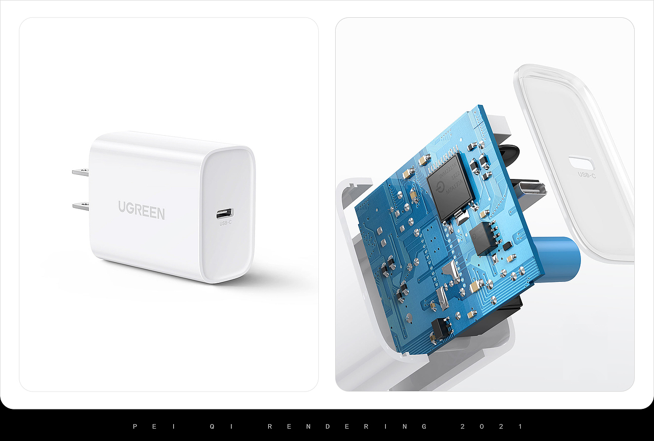 【产品渲染 - UGREEN 工作集 3 】