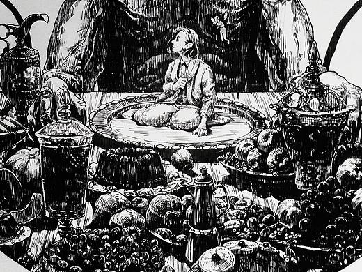 《潘神的迷宫》-插画