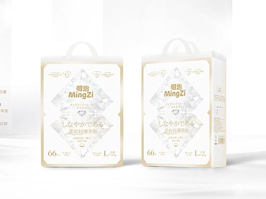 明治星钻系列纸尿裤设计提案与推进