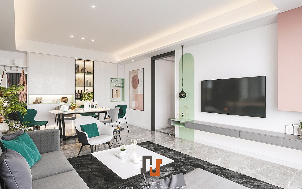 现代简约风格（图ZMTY1NDQxNTgw） - 家装设计 - 站酷设计师delde原创素材 - 站酷ZCOOL