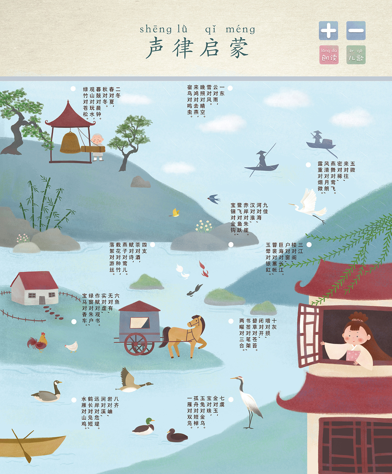 国学主题图图（图ZMTg1NDI2Nzcy） - 儿童插画 - 站酷设计师胡苗条原创素材 - 站酷ZCOOL