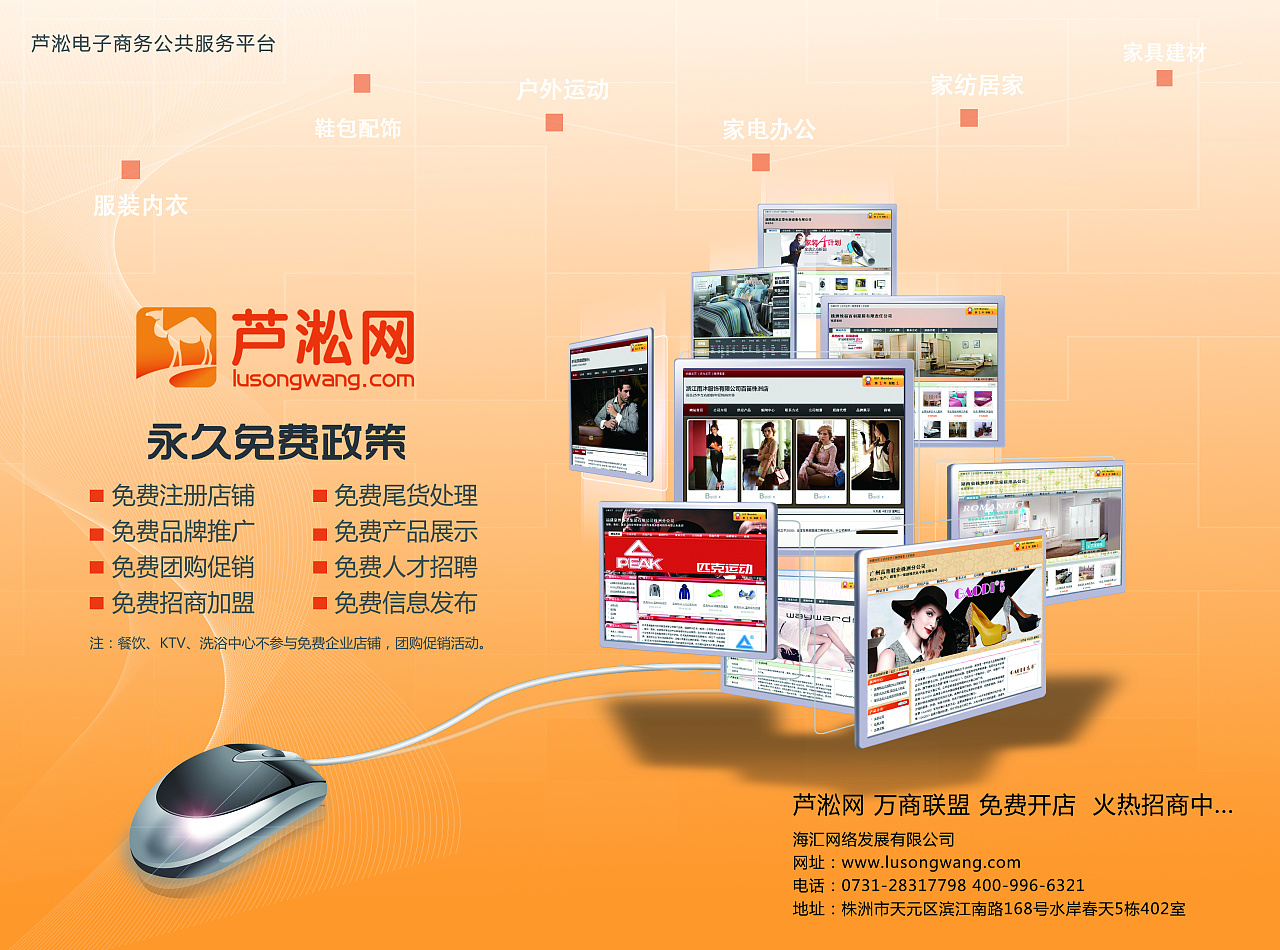 公司宣传单 电子商务