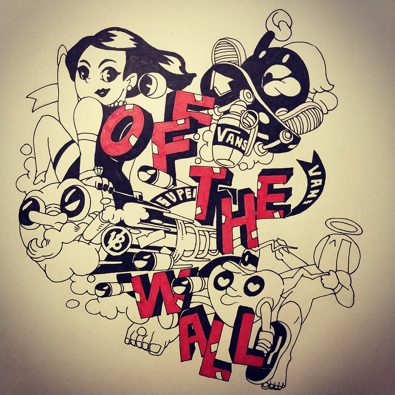 手绘杂图（图ZMTQ1MDgzNjcy） - 概念设定 - 站酷设计师ToT000per原创素材 - 站酷ZCOOL