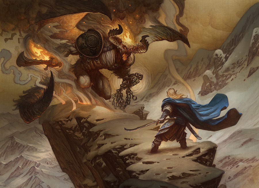 欧洲神话传说灵感图|插画|游戏原画|反战狸安_临摹作品-站酷zcool