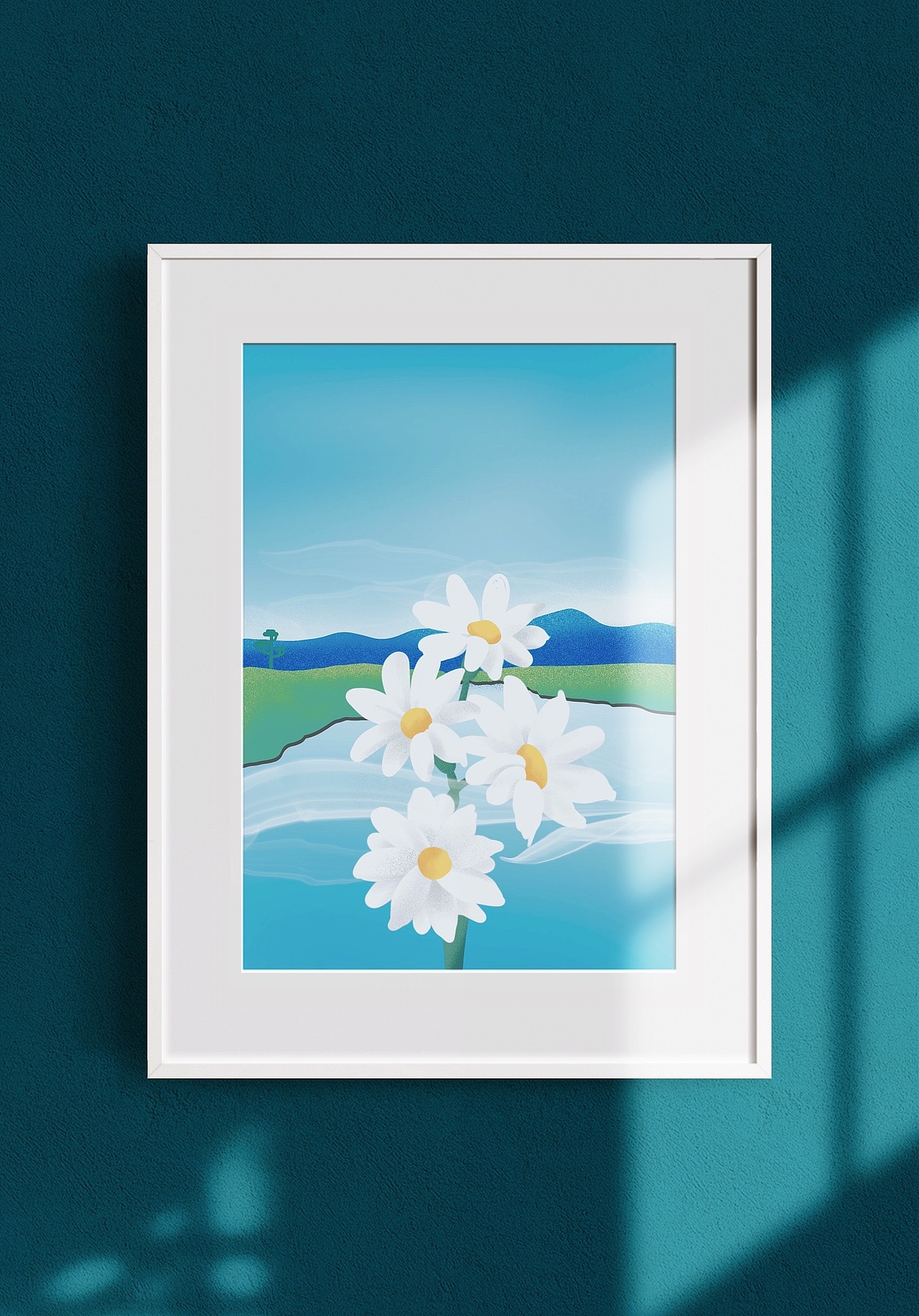 夏日小清新家居装饰画