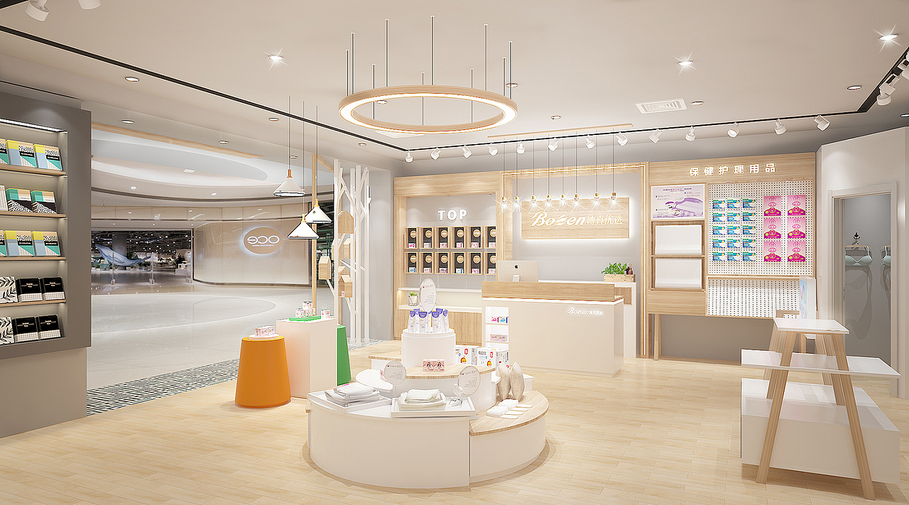 生活馆集合店-BOZEN博真優選（图ZMTk5MTI2NDEy） - 商业空间设计 - 站酷设计师華麗時代品牌設計原创素材 - 站酷ZCOOL