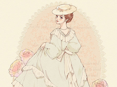 复古风格原创练习小合集