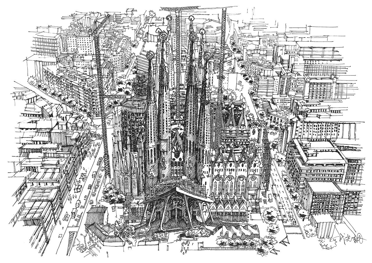 为世界著名建筑发篇帖子（图ZMzA1MjQ5ODQ=） - 建筑设计 - 站酷设计师攻克先生代光钢原创素材 - 站酷ZCOOL