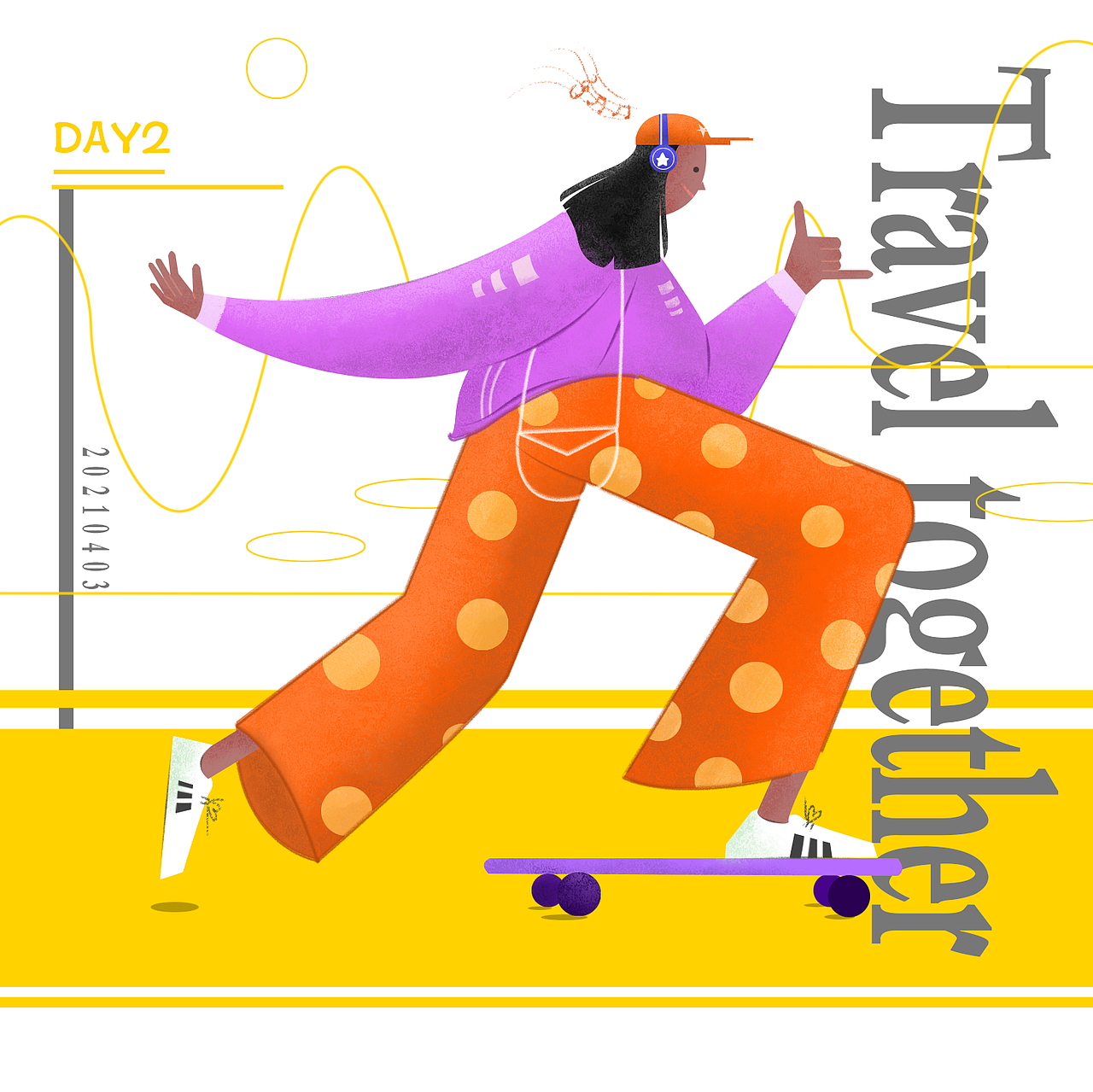 扁平风（图ZMjUxNTk2NzY4） - 艺术插画 - 站酷设计师李大衰原创素材 - 站酷ZCOOL