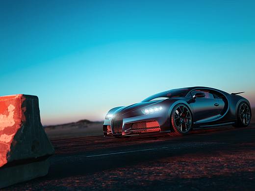 Bugatti-Chiron & Aston Martin-Vulcan