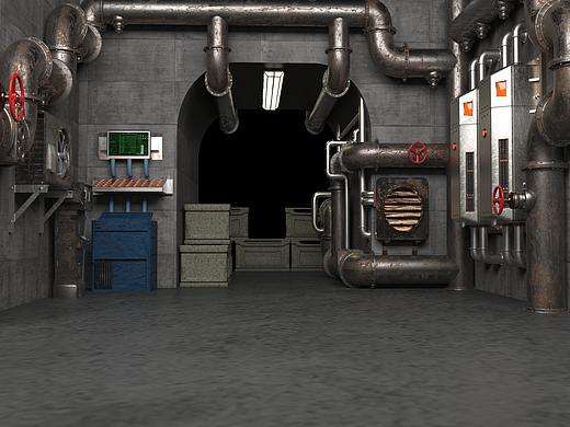 一个小场景（个人主页-ZNTIyNTU5MzI=） - 其他三维 - 站酷设计师莫无忌原创素材 - 站酷ZCOOL