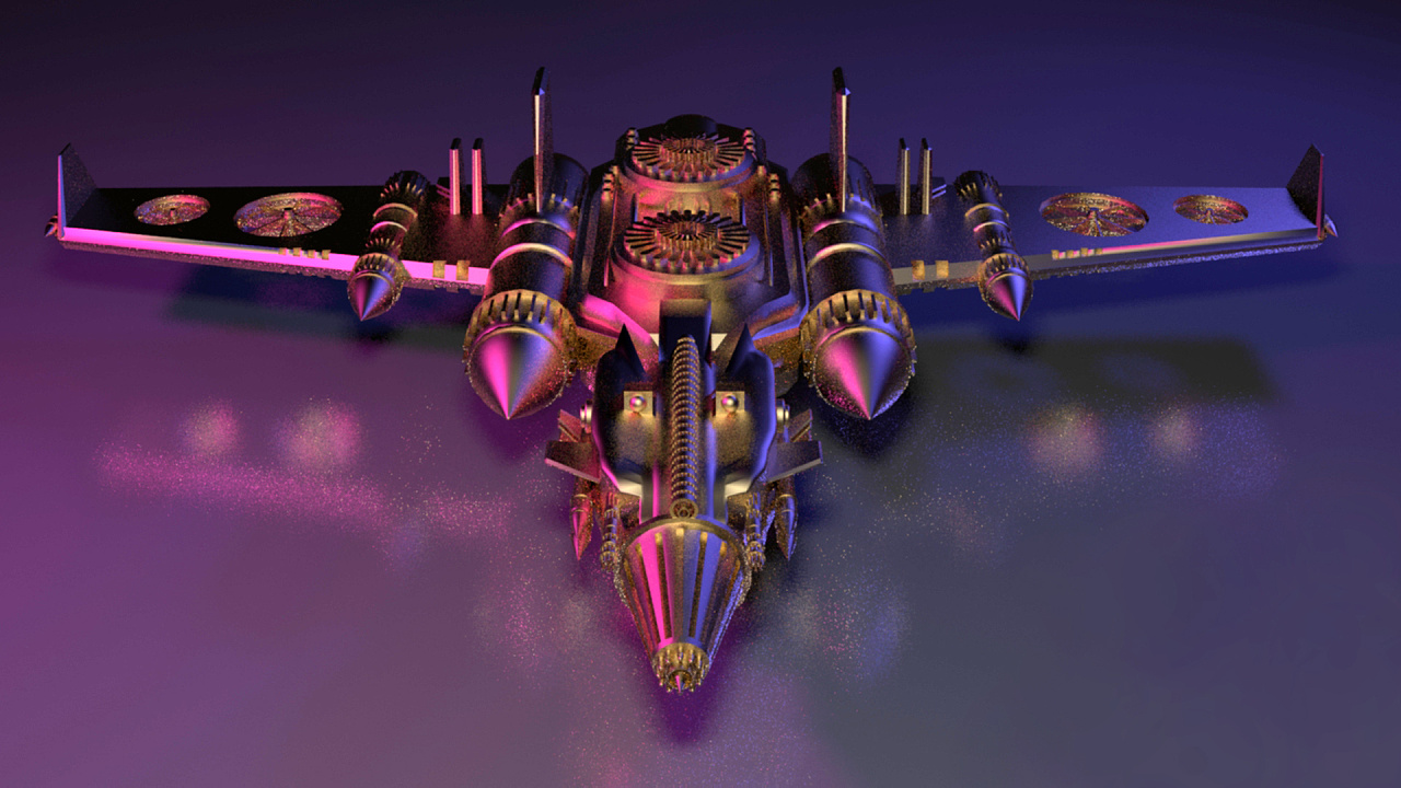 战斗机甲&战机/3d max建模 渲染