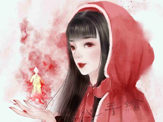 古风水彩人物（个人主页-ZNTExMzYzMjA=） - 商业插画 - 站酷设计师糖心ivey原创素材 - 站酷ZCOOL