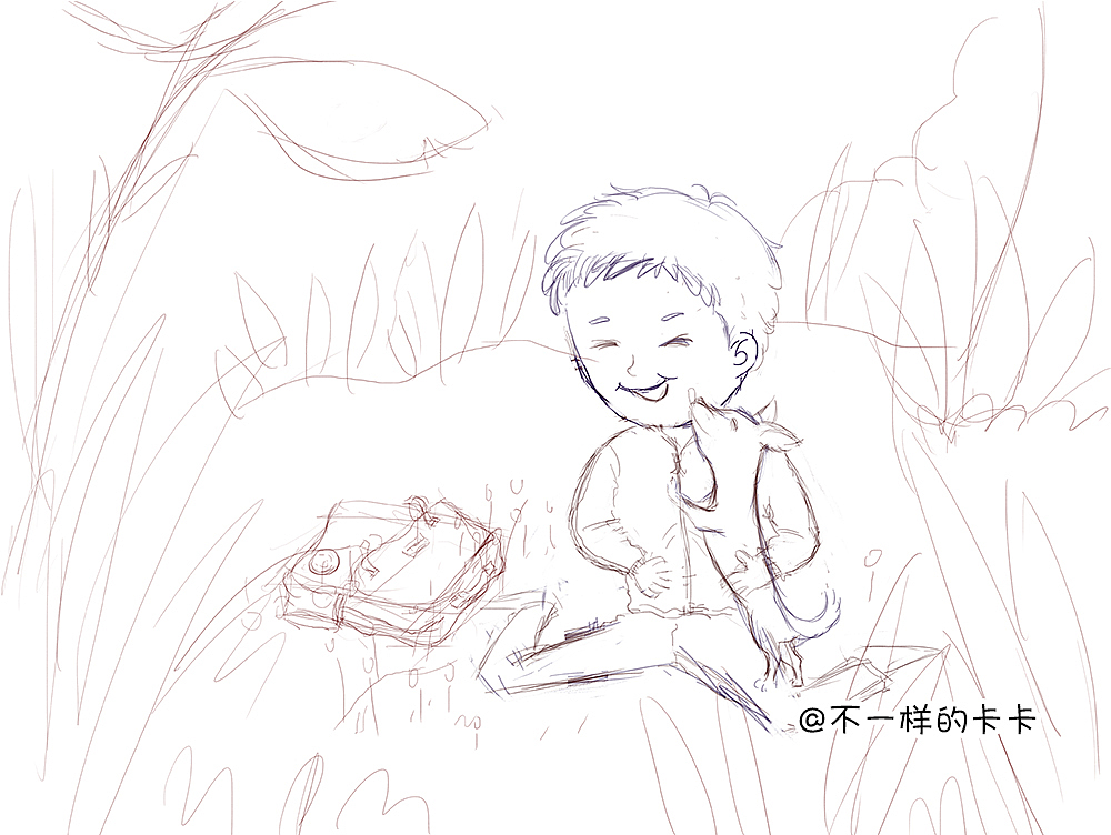 儿童插画——水彩风格练习（图ZMjY2Njg4MTMy） - 儿童插画 - 站酷设计师不一样的卡卡原创素材 - 站酷ZCOOL