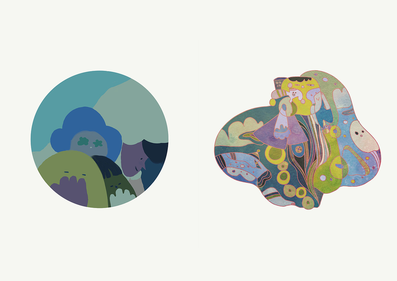 2021年终总结（图ZMjkwMzE3NTY0） - 艺术插画 - 站酷设计师卷卷upupup原创素材 - 站酷ZCOOL