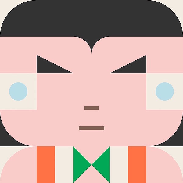 葫芦娃扁平大头帖纸系列