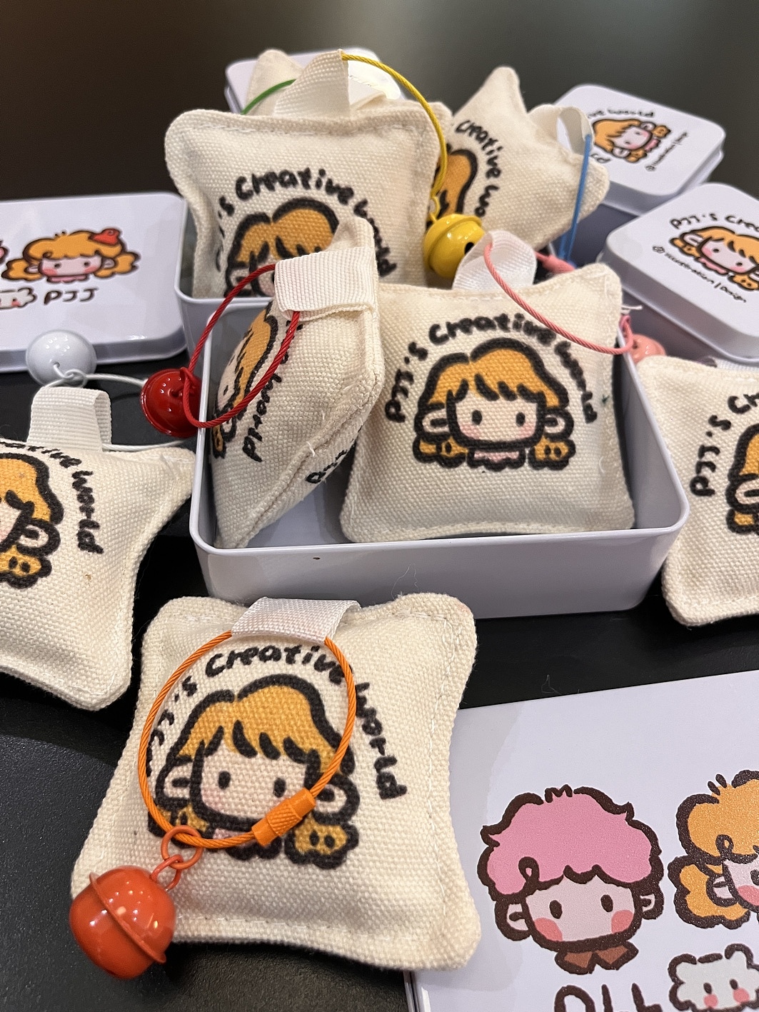 原创IP手工自制文创周边钥匙扣挂件