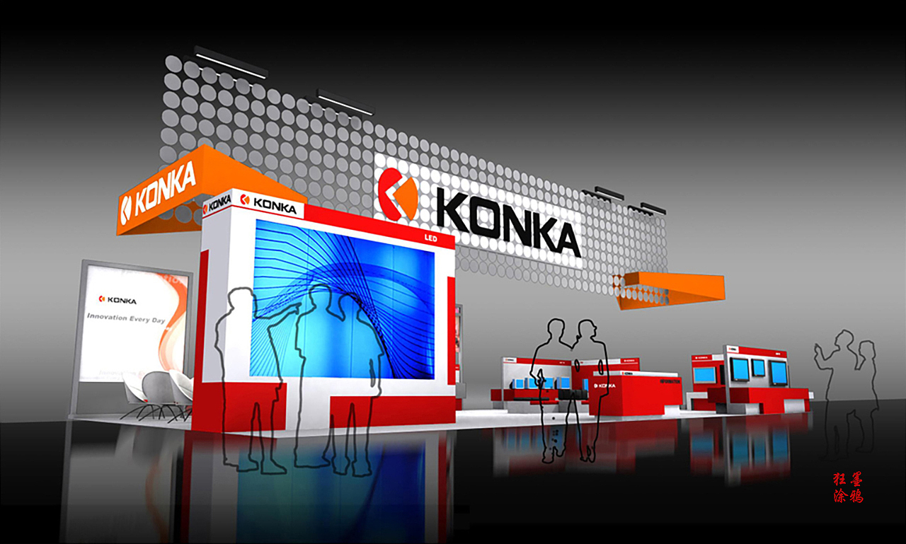 2007年美国CES展台