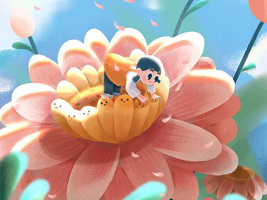 二十四节气系列插画