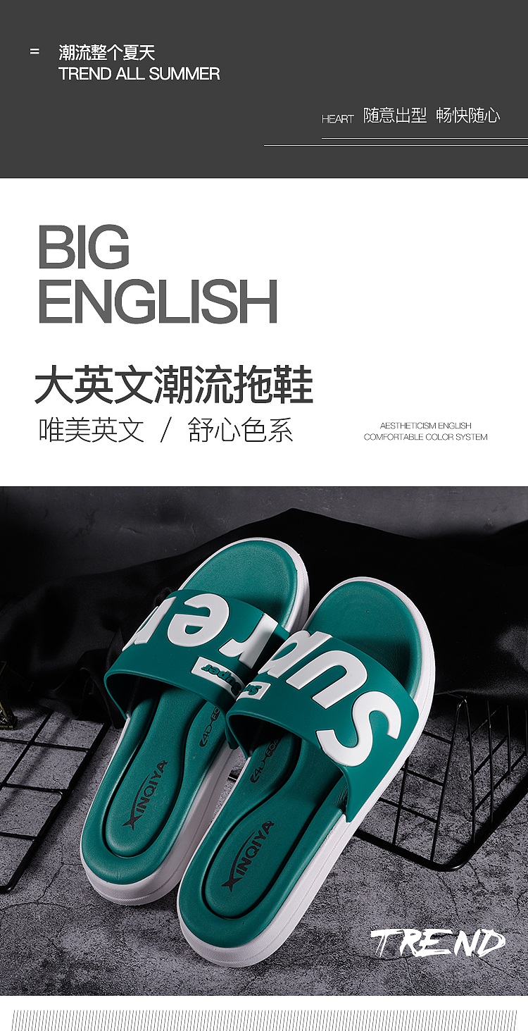 夏季厚底软拖鞋详情