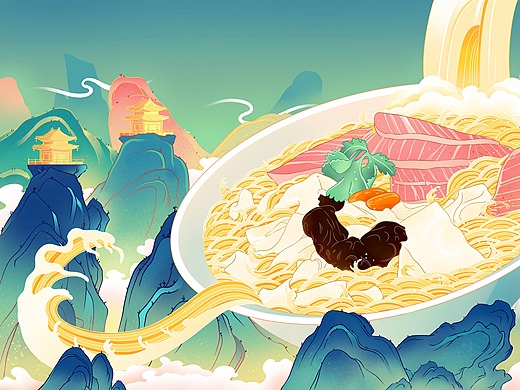 让家乡的年货潮起来丨河南滋补烩面