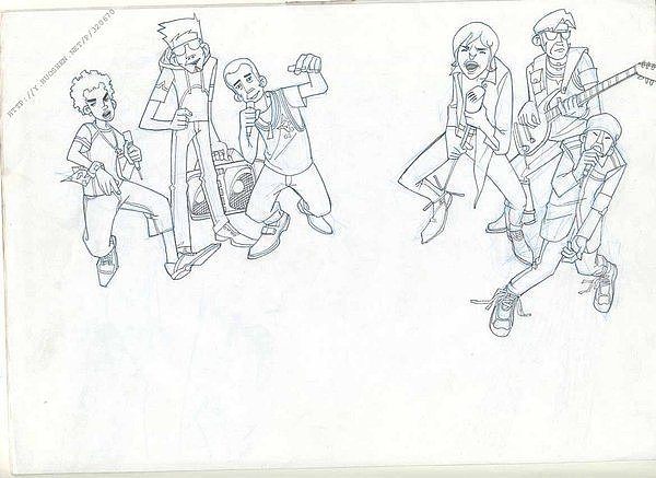 连环画、漫画、插画2004年左右的涂鸦本