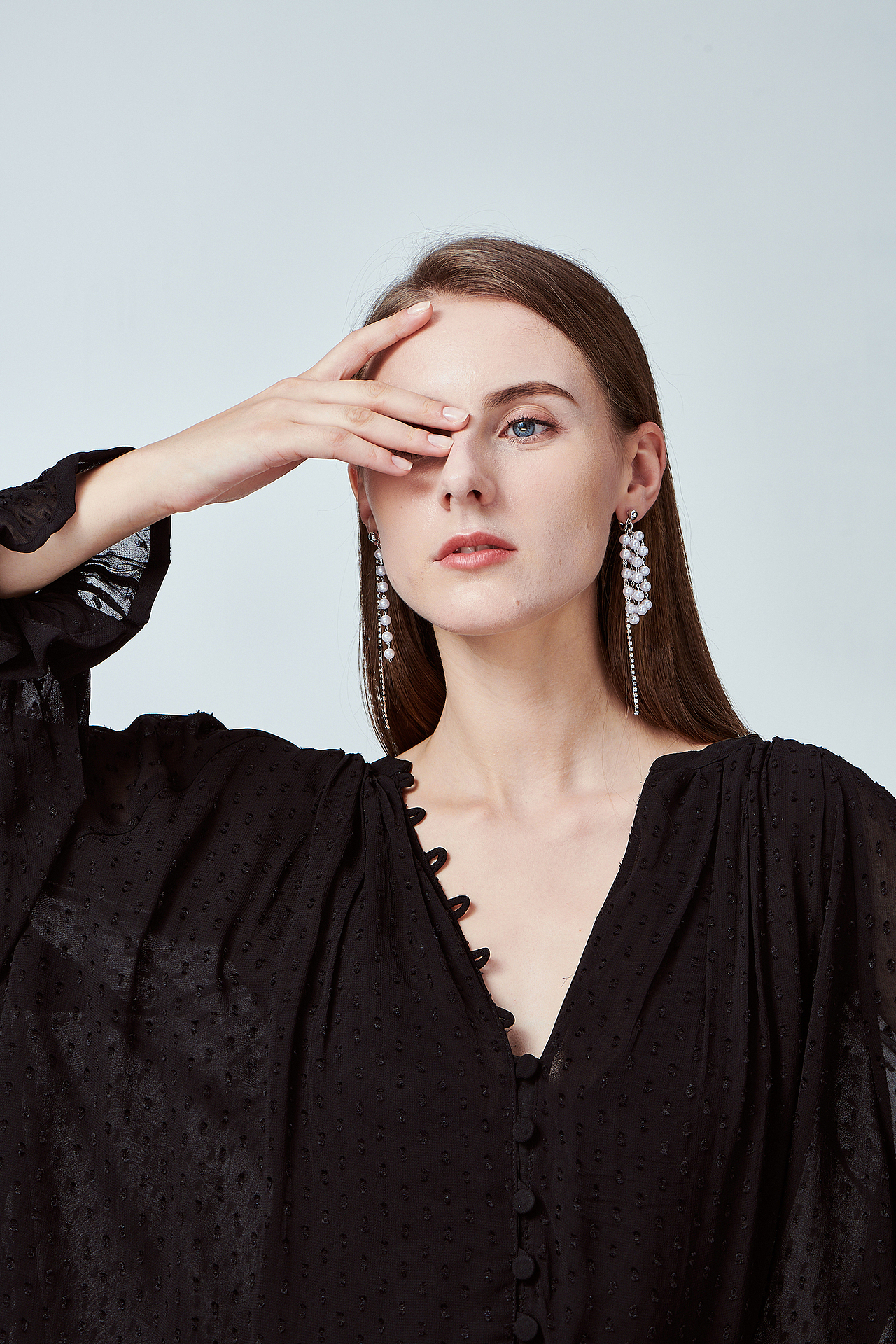 模特首饰拍摄电商产品