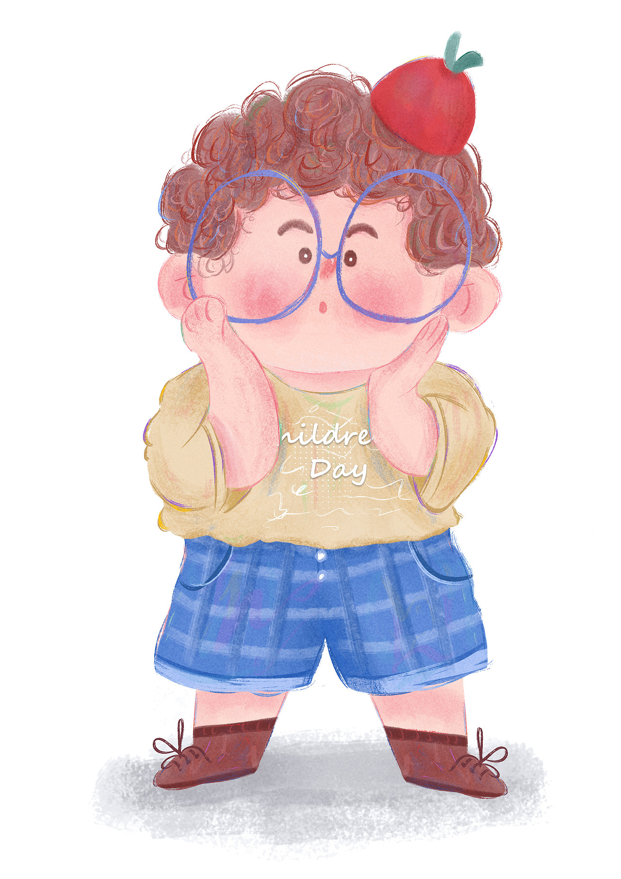 100个治愈小人-第四个九宫格|插画|儿童插画|大乔6666 - 原创作品