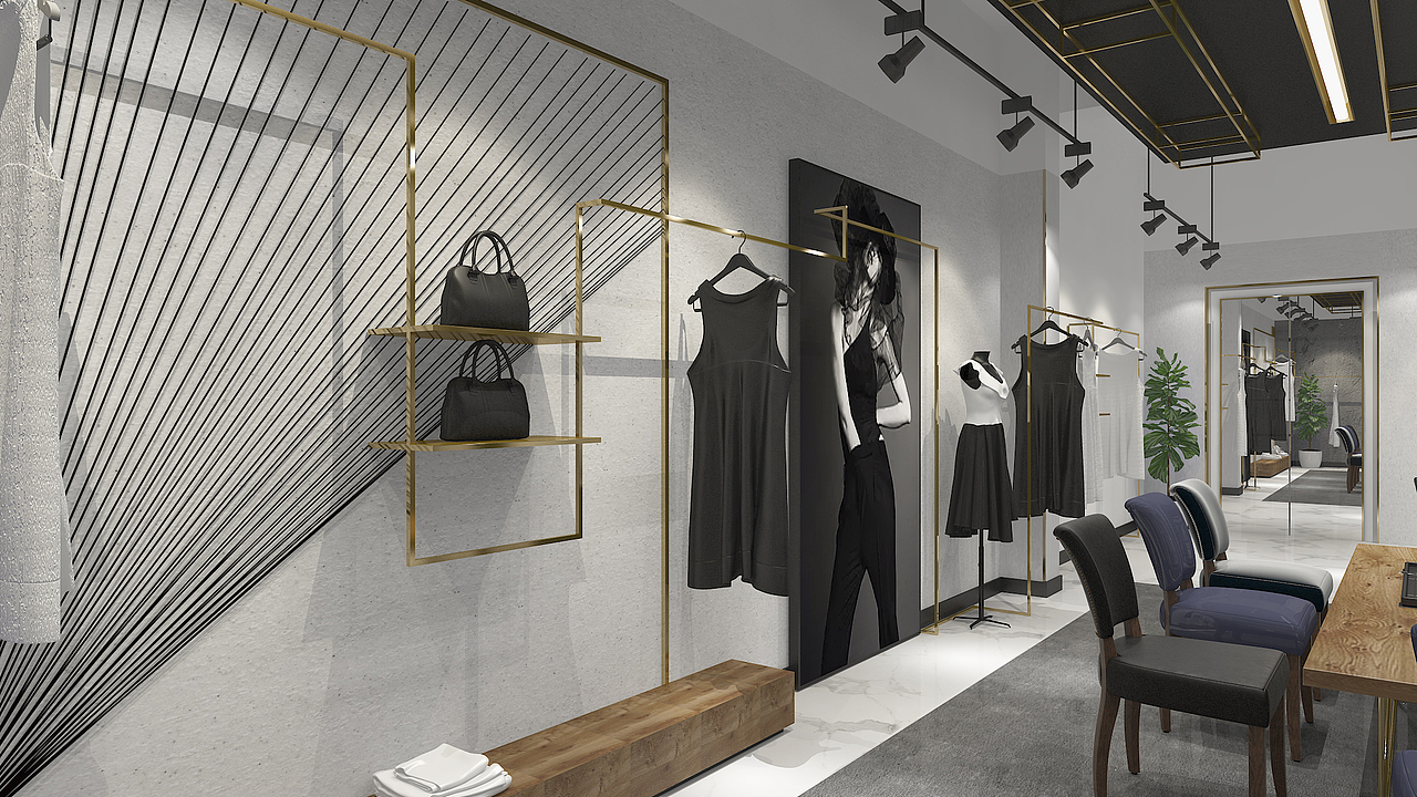 YINO 新作丨 陌也展厅形象设计（图ZMTI4NzE2NDU2） - 家装设计 - 站酷设计师壹诺装饰设计原创素材 - 站酷ZCOOL