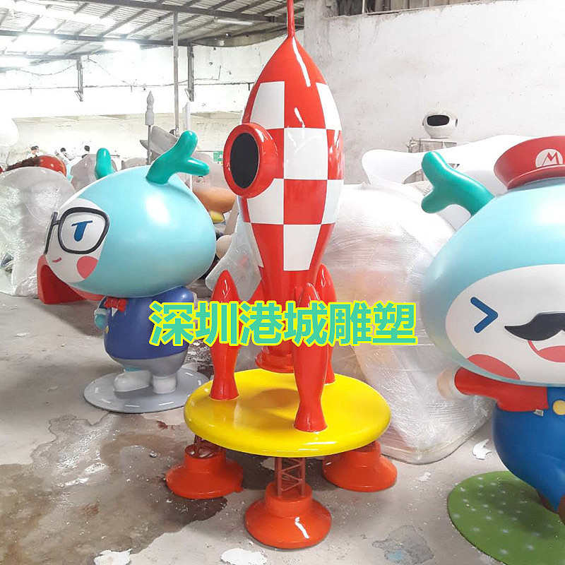 航空科普教育模型玻璃钢飞船火箭雕塑展览会美陈摆件（图ZMjA5NTY0MDg4） - 雕塑 - 站酷设计师港城雕塑原创素材 - 站酷ZCOOL