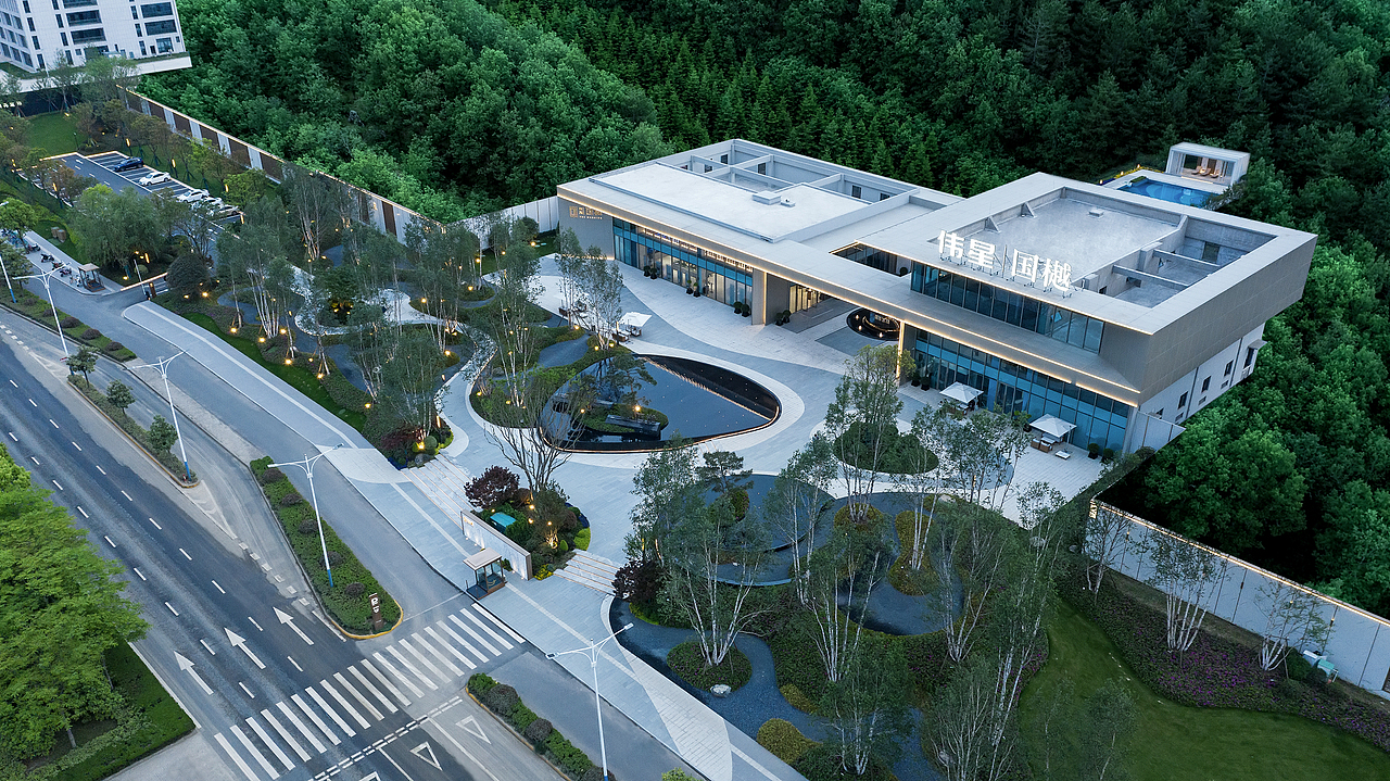 景观摄影简素从心方归自然芜湖伟星国樾