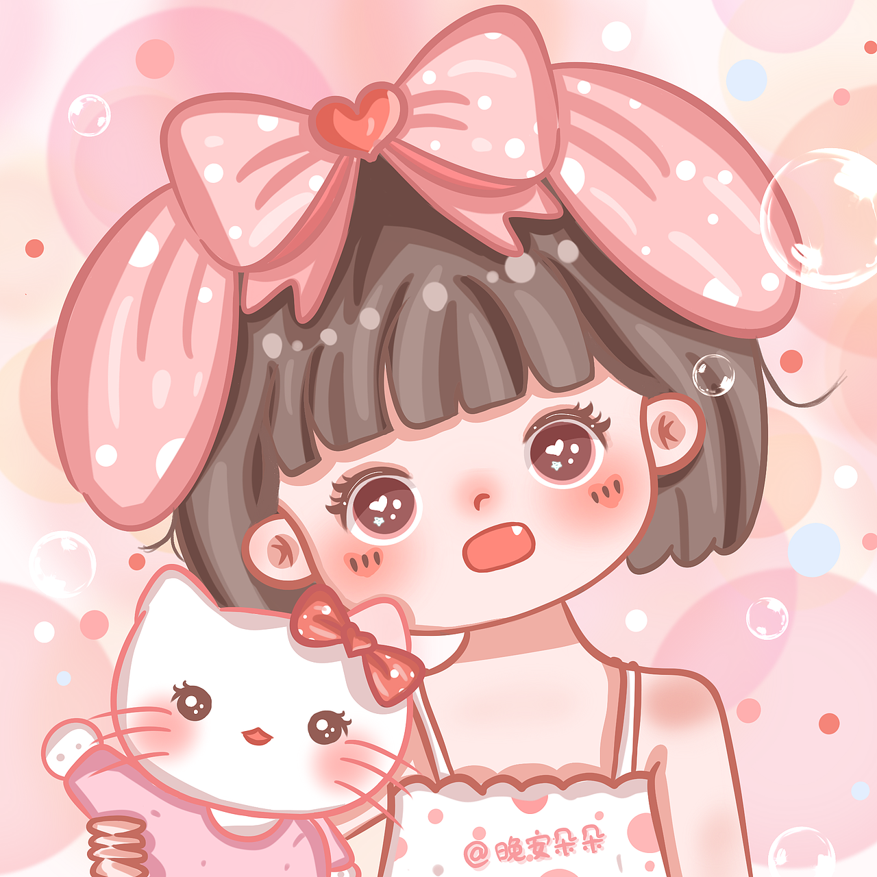 三丽鸥系列闺蜜头像（图ZMjY4NzI5MTU2） - 创作习作 - 站酷设计师晚安朵朵原创素材 - 站酷ZCOOL