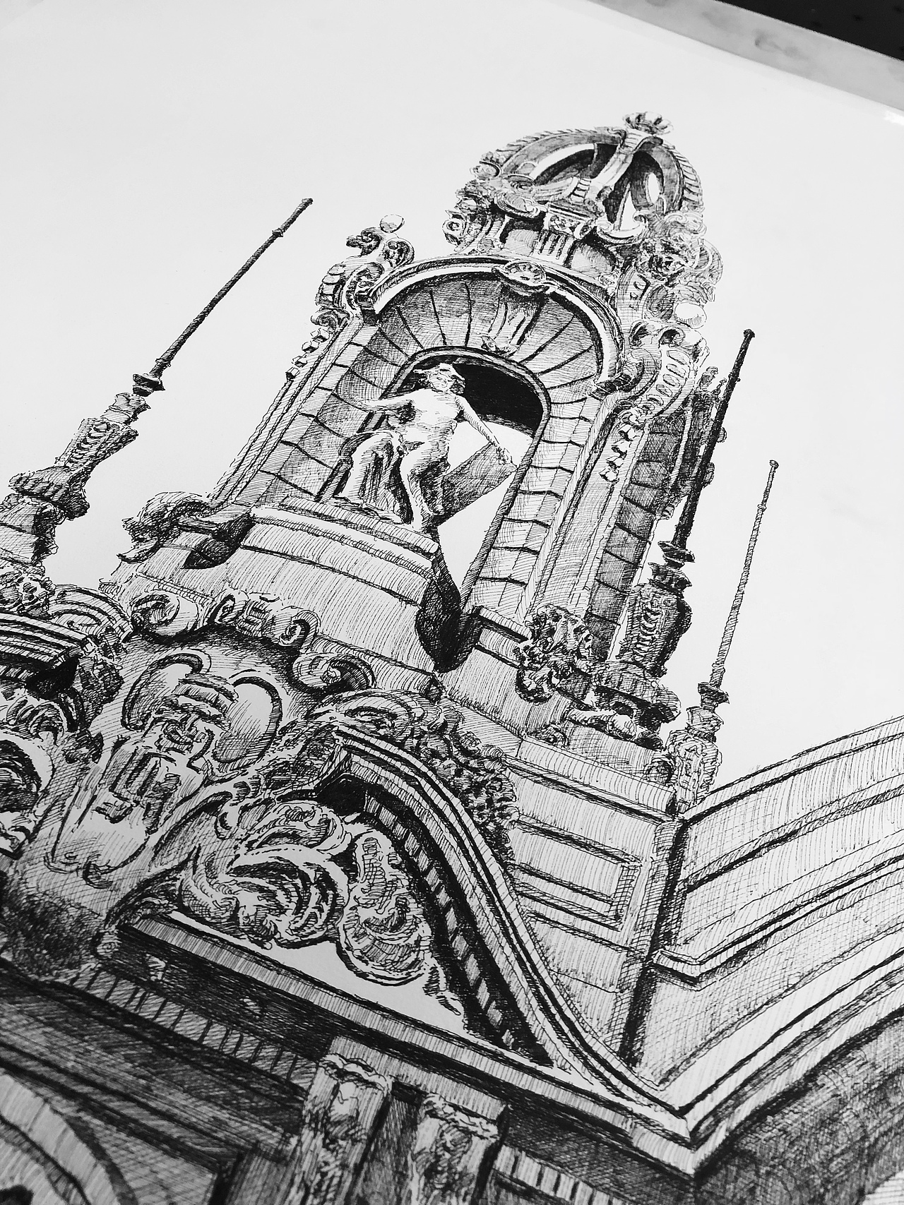 建筑随笔（图ZMTI3NDA3MzQ0） - 绘画 - 站酷设计师loong_原创素材 - 站酷ZCOOL