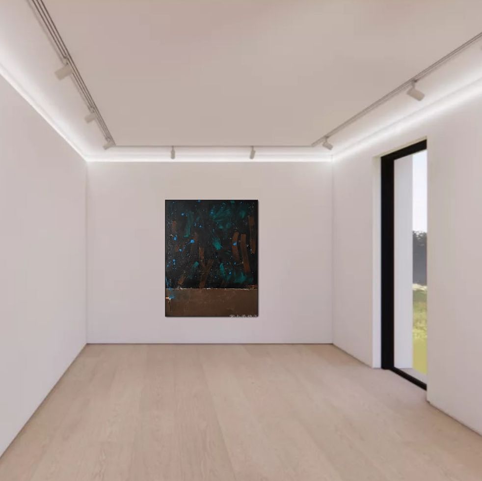 《夜空下的森林》